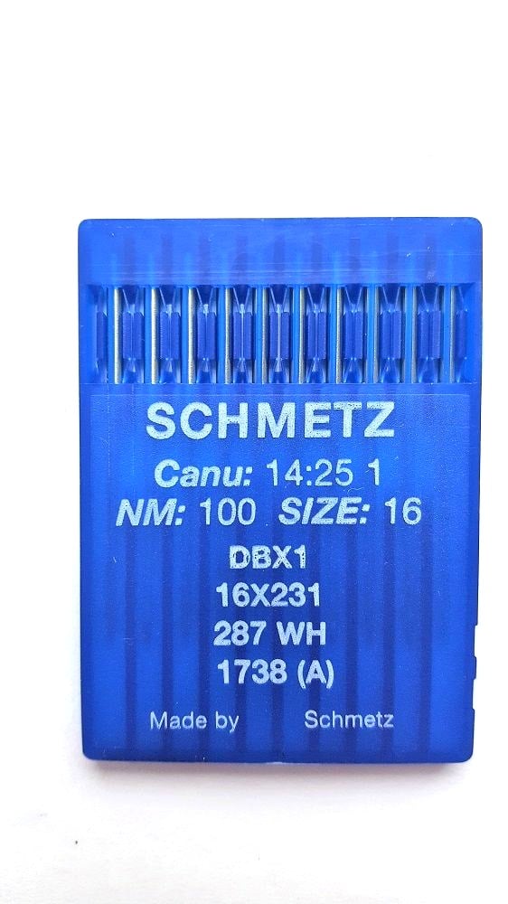 Buy SCHMETZ Needles CANU 1425 1 DBX1 16X231 287 WHS SIZE 100/16 in UK